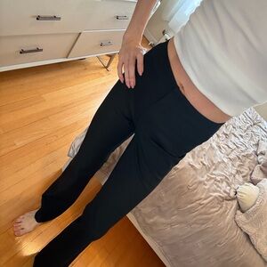 Abercrombie Classic Black Straight Leg Pants